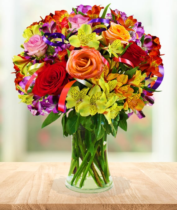Birthday Fresh Floral Arrangement