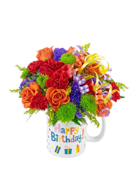 Birthday Fresh Floral Arrangement