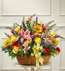 Mixed Basket Arrangement